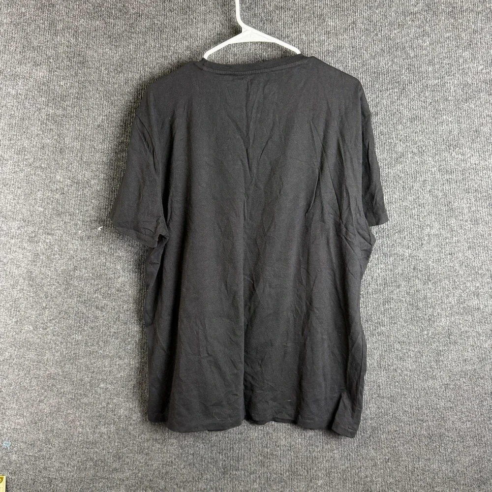 Polo Ralph Lauren T Shirt XL NWT Custom Slim Fit Solid Crew Neck Black Cotton